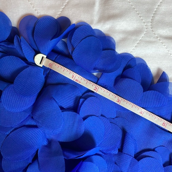 Zara Floral Blue Women's Cape Size-Large NWT - Picture 14 of 16